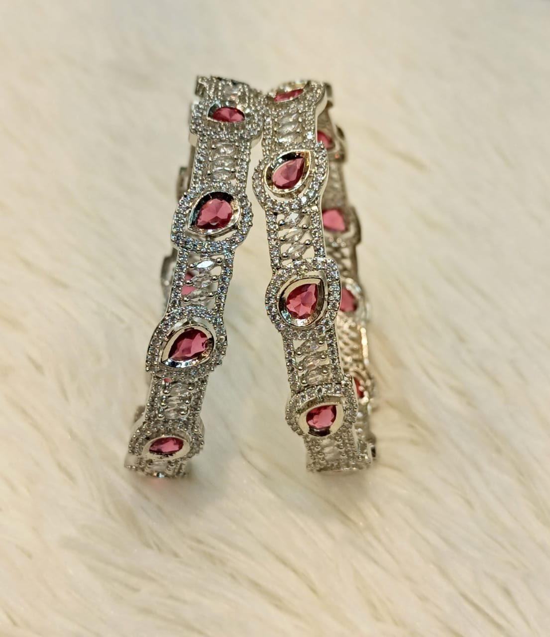 daimond cut bangles